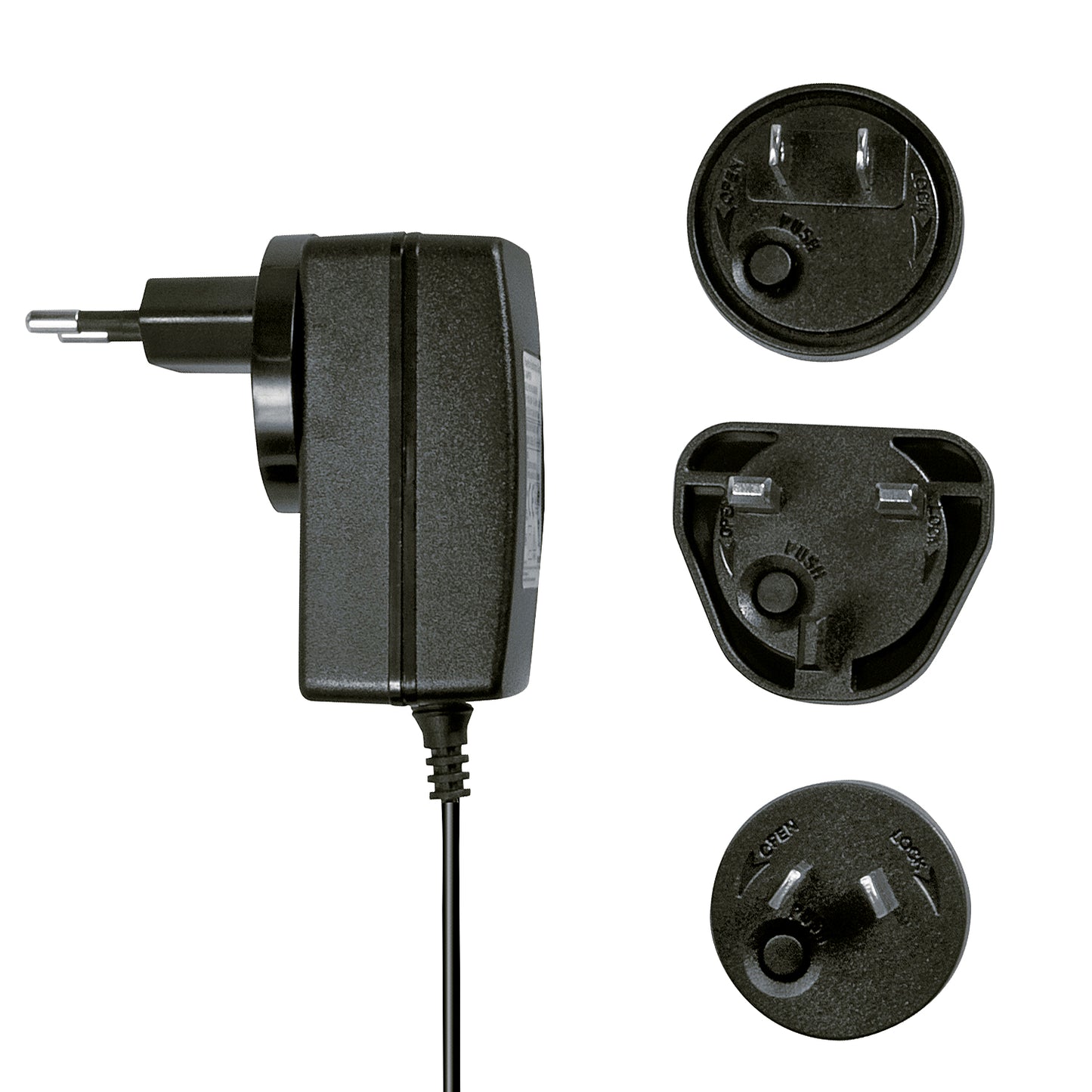 Lindy - 73824 adaptador e inversor de corriente Interior Negro