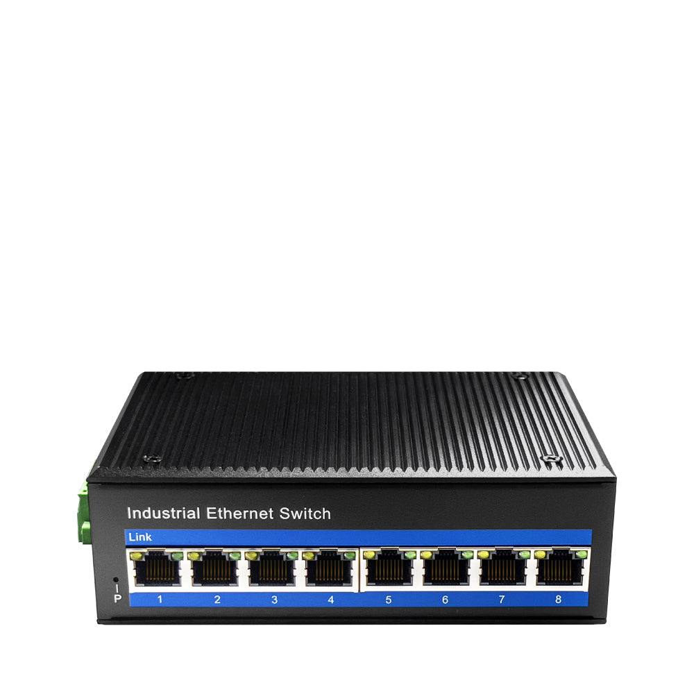 Cudy - IG1008P switch No administrado Gigabit Ethernet (10/100/1000) Energía sobre Ethernet (PoE) Negro