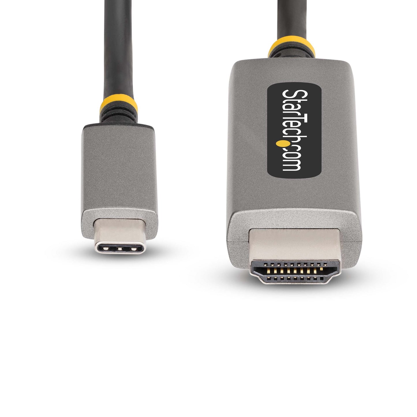 StarTech.com - Cable Adaptador de 1m USB-C a HDMI - 8K 60Hz - 4K 144Hz - HDR10 - Cable Conversor de Vídeo USB tipo C a HDMI 2.1 - Modo Alt DP - Compatible con USB4/Thunderbolt 3/4