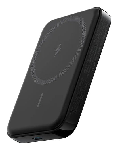 Anker - 321 MagGo 5000 5000 mAh Cargador inalámbrico Negro