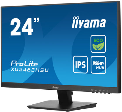 iiyama - ProLite XU2463HSU-B1 pantalla para PC 60 5 cm (23.8") 1920 x 1080 Pixeles Full HD LED Negro