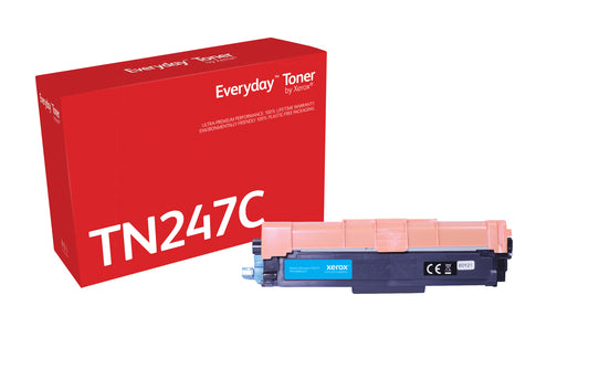 Everyday El tóner ™ Cian de Xerox es compatible con Brother TN247C, High capacity