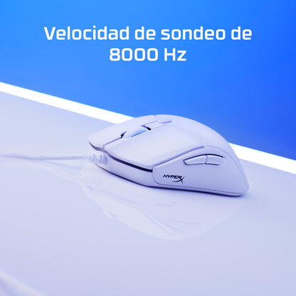 HyperX - HP HYPERX PULSEFIRE HASTE 2 WHITE - MOUSE - 6N0A8AA