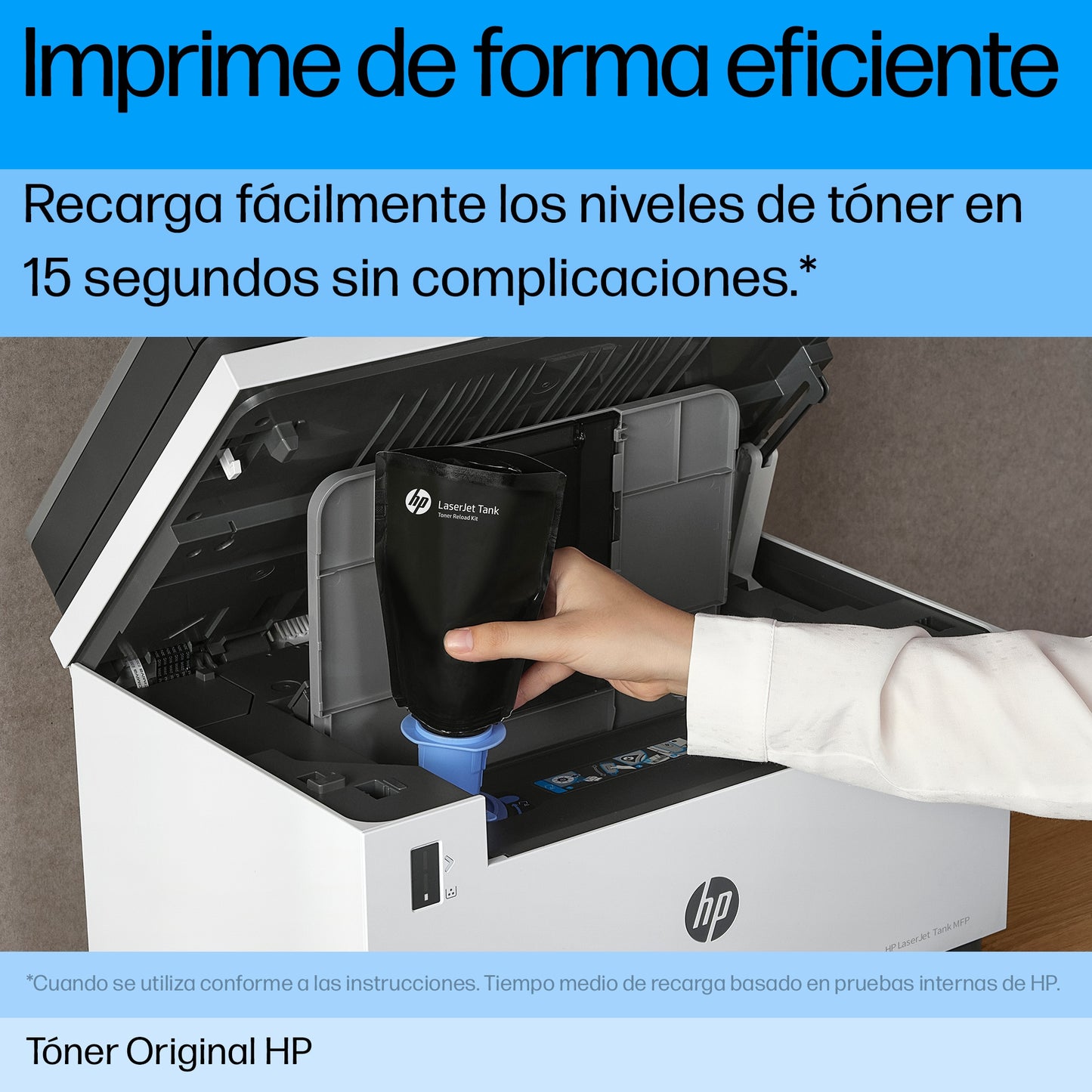 HP - Cartucho de tóner original LaserJet 124A magenta