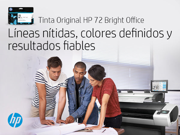 HP Cartucho de tinta 72 negro fotográfico de 130 ml