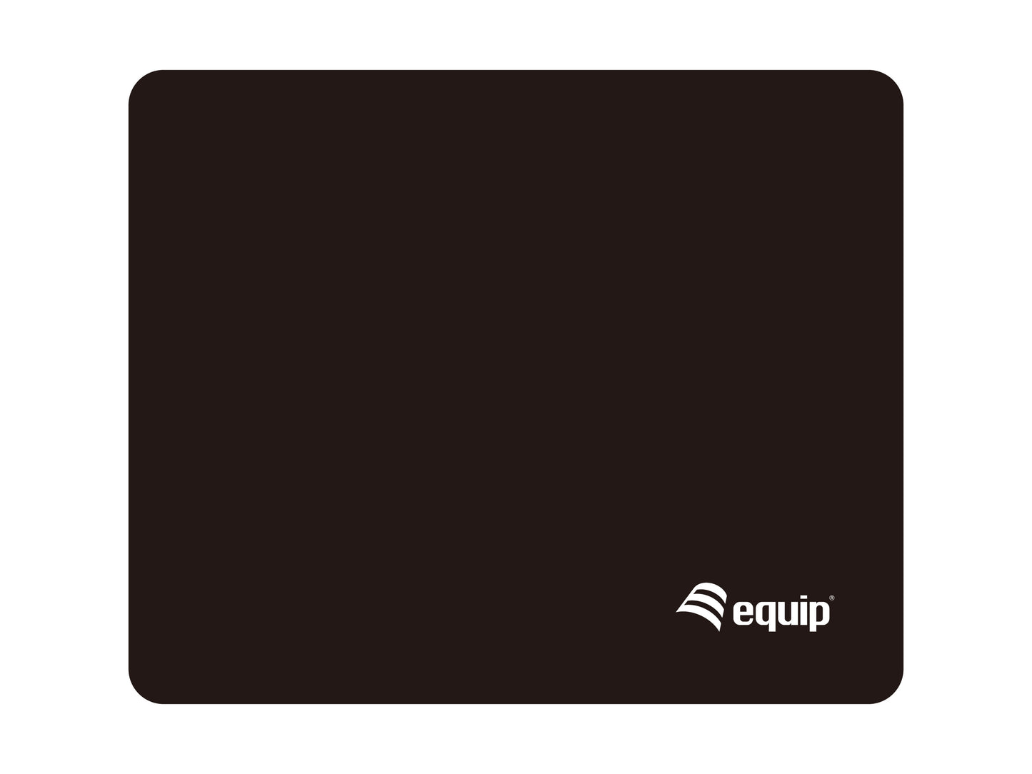 Equip - 245011 alfombrilla para ratón Negro