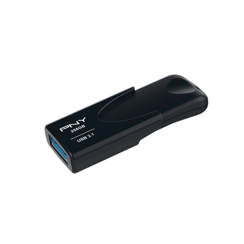 PNY - Attache 4 unidad flash USB 256 GB USB tipo A 3.2 Gen 1 (3.1 Gen 1) Negro