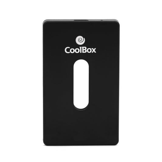 CoolBox - SlimChase S-2533 2.5" Caja externa para unidad de estado sólido (SSD) Negro