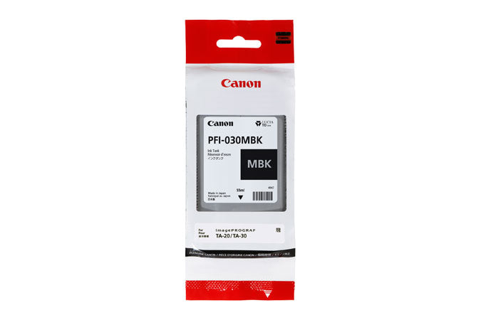 Canon PFI-030 MBK cartucho de tinta 1 pieza(s) Original Negro mate