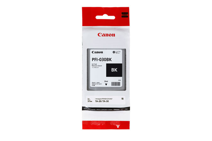 Canon PFI-030BK cartucho de tinta 1 pieza(s) Original Negro