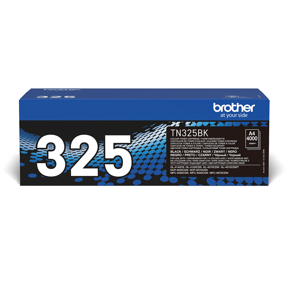 Brother TN-325BK cartucho de tóner 1 pieza(s) Original Negro