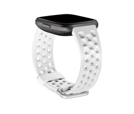 Fitbit - FB171SBWTL smart wearable accessory Grupo de rock Blanco Aluminio  Elastómero