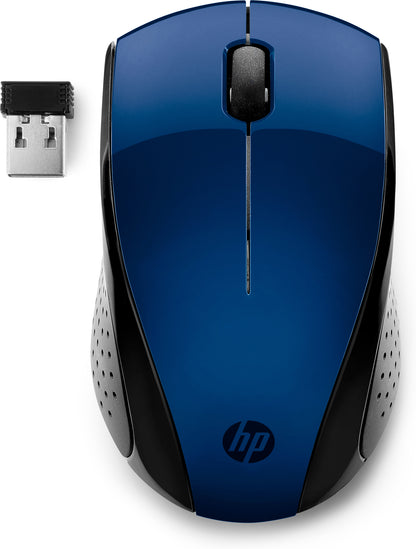 HP - Ratón inalámbrico 220 (Azul Lumiere)