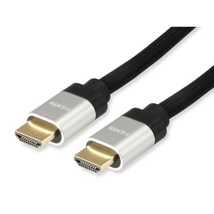 Equip - 119382 cable HDMI 3 m HDMI tipo A (Estándar) Negro  Plata