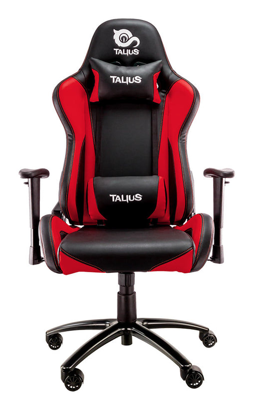 TALIUS - silla Lizard v2 gaming negra/roja  2D  butterfly  base metal  ruedas 60mm  gas clase 4