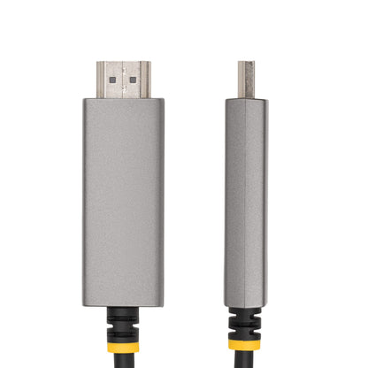 StarTech.com - 136B-USBC-HDMI213M adaptador de cable de vídeo 3 m USB Tipo C HDMI tipo A (Estándar) Gris