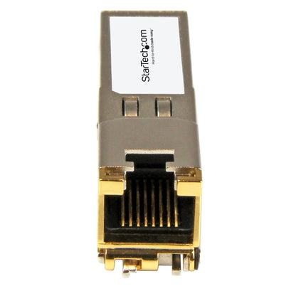 StarTech.com - Módulo Transceptor SFP Compatible con el Modelo 10070H de Extreme Networks - 1000BASE-T - SFP a RJ45 Cat6 / Cat5e - SFP Ethernet Gigabit de 1Gb - RJ45 100m