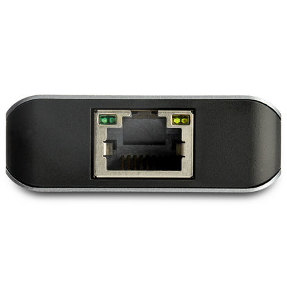 StarTech.com - Hub Ladrón USB C con Puerto de Red Ethernet Gigabit RJ45 GbE - Concentrador USB Tipo C USB 3.2 Gen 2 de 10Gbps con 2 Puertos USB-A y 1 Puerto USBC - Alimentado por el Bus USB - de Aluminio - Funciona con Thunderbolt 3