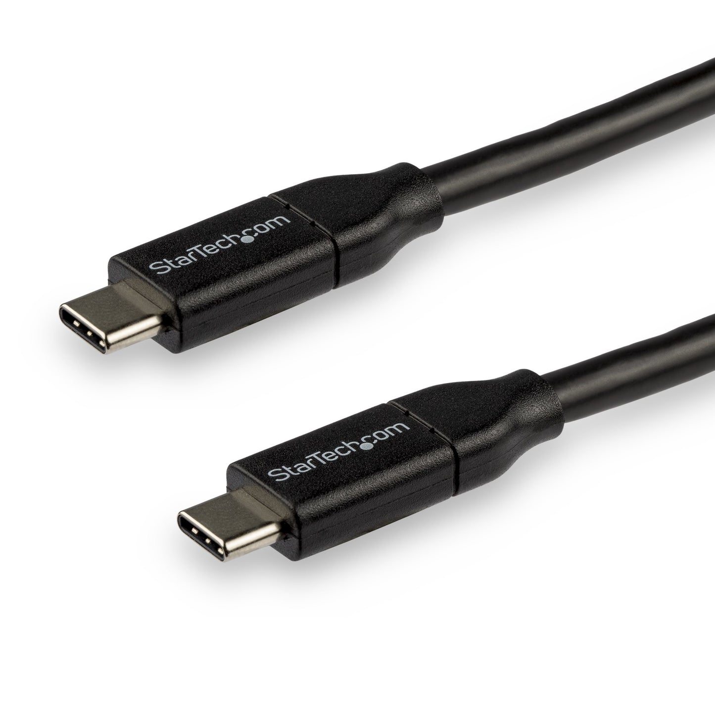 StarTech.com - Cable de 3m USB-C a USB-C con capacidad para Entrega de Alimentación de 5A - USB TipoC - Cable de Carga USBC - USB 2.0