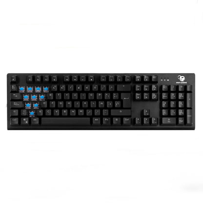 Deep Gaming - DeepSolid teclado Juego USB QWERTY Español Negro