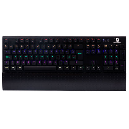 Deep Gaming - DeepSolid teclado Juego USB QWERTY Español Negro