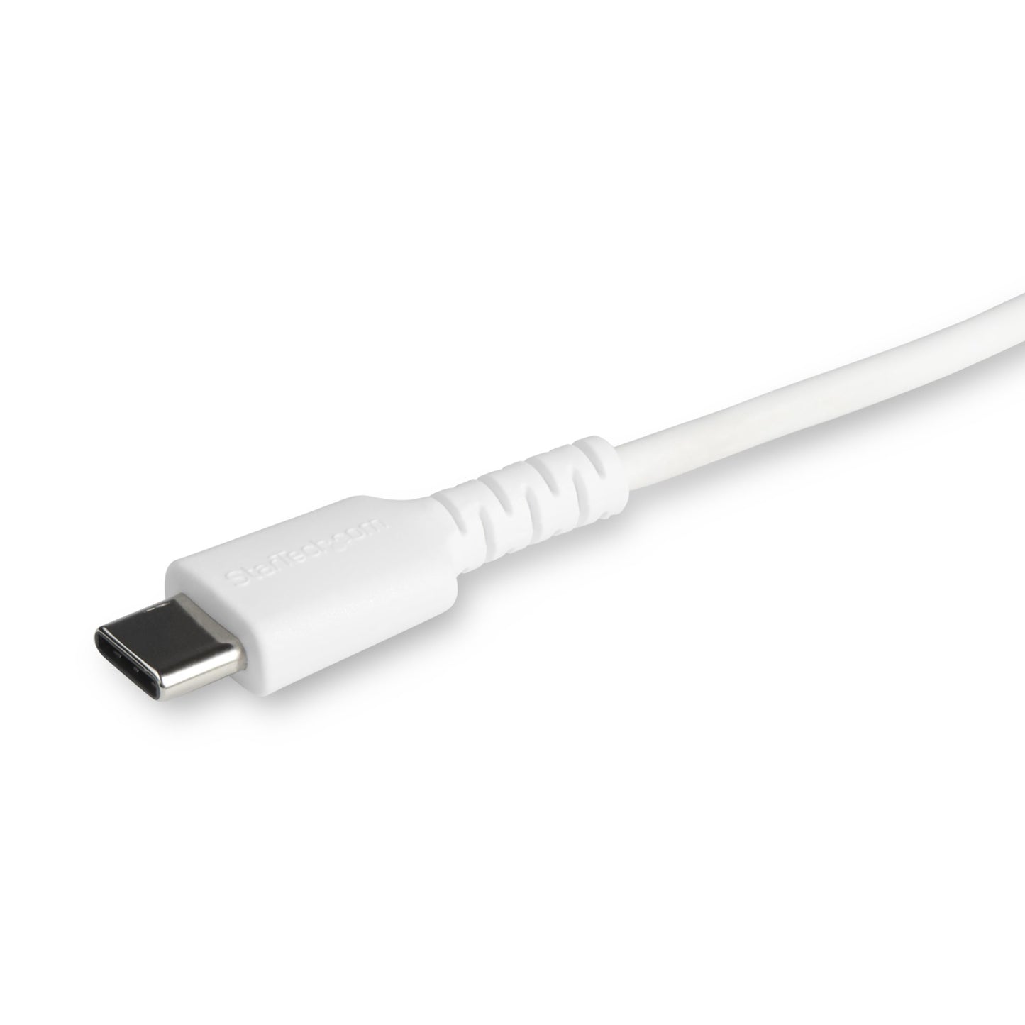 StarTech.com - Cable Resistente USB-C a Lightning de 1 m Blanco - Cable de Sincronización y Carga USB Tipo C a Lightning con Fibra de Aramida Resistente - Certificado MFi de Apple - para iPad/iPhone 12