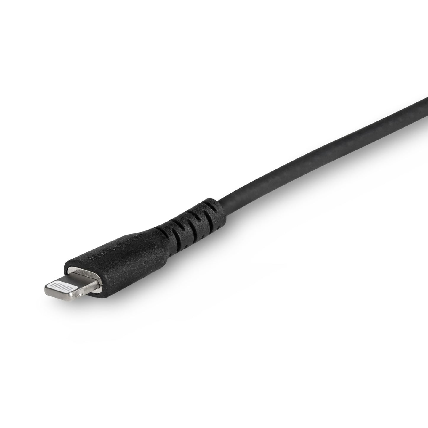 StarTech.com - Cable Resistente USB-C a Lightning de 1 m Negro - Cable de Sincronización y Carga USB Tipo C a Lightning con Fibra de Aramida Resistente - Certificado MFi de Apple - para iPad/iPhone 12