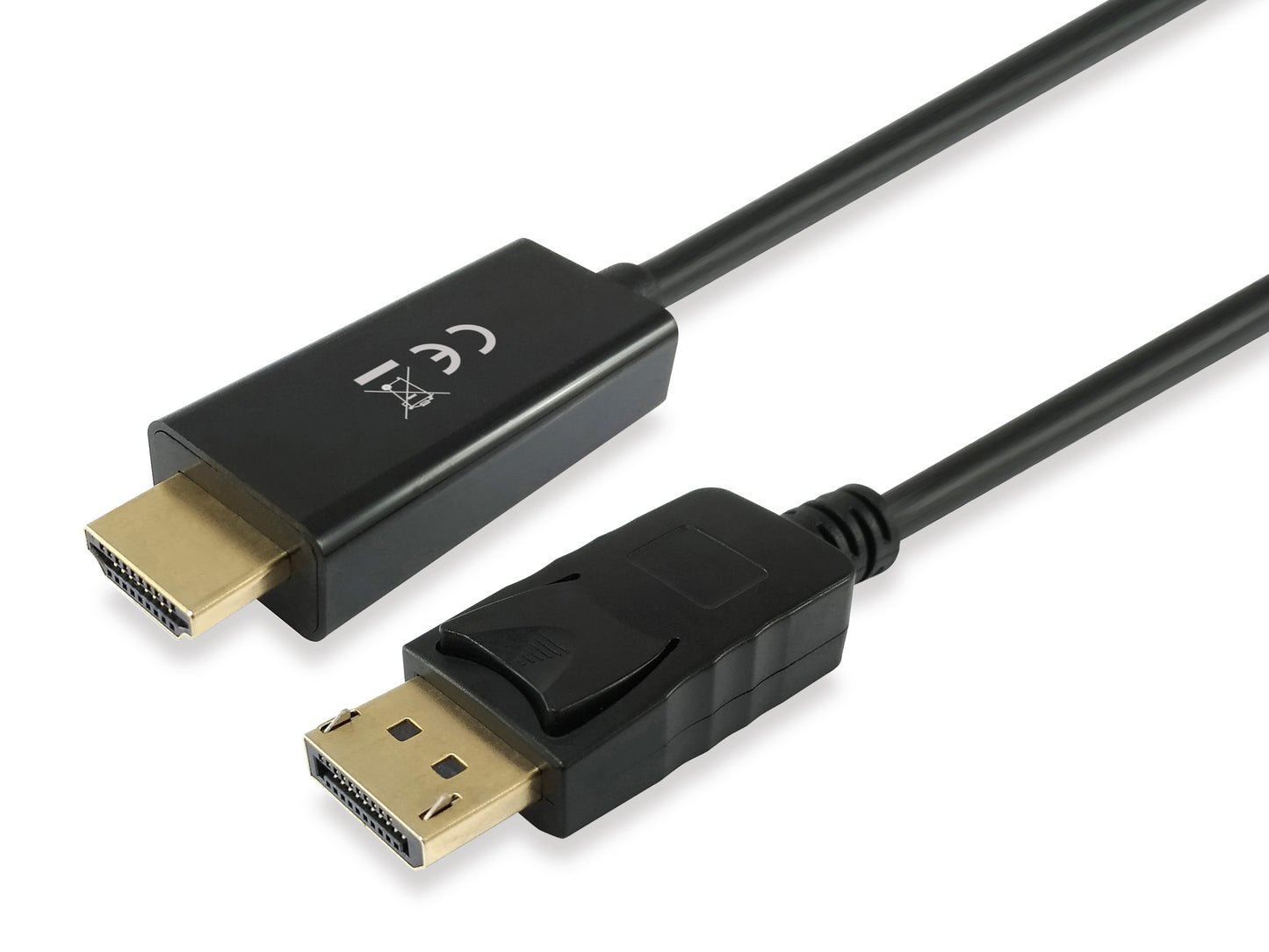 Equip - 119390 adaptador de cable de vídeo 2 m DisplayPort HDMI Negro