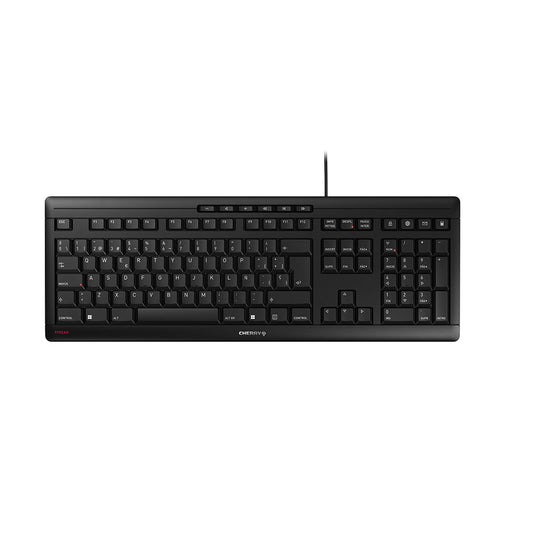 CHERRY - STREAM teclado Universal USB QWERTY Español Negro