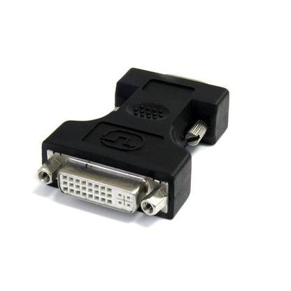 StarTech.com Adaptador Conversor DVI-I a VGA - DVI-I Hembra - HD15 Macho - Negro