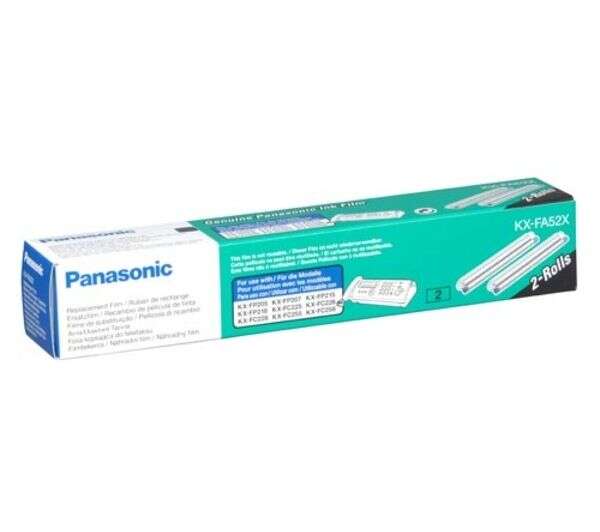 Panasonic KX-FA52X Pack de 2 Rollos de Transferencia Termica Originales Tintasmurcia.com