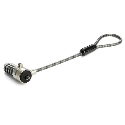 StarTech.com - Extensión para Cable de Seguridad de Ordenador Portátil - Cable de 15cm y Bucle de 2 5cm