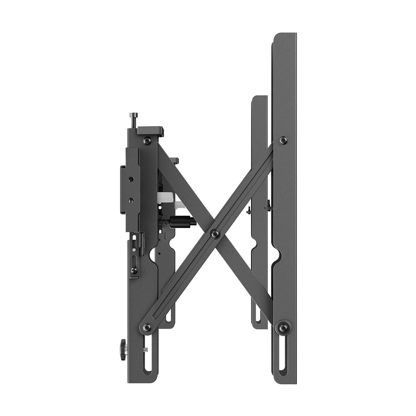 AISENS - Soporte para Videowall Nivelable y Función Pop-Out para Tv 70Kg de 37-70  Negro