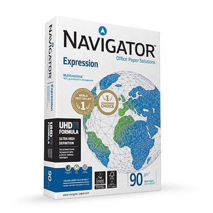 Navigator - 5602024005037 papel para impresora de inyección de tinta A3 (297x420 mm) 500 hojas Blanco