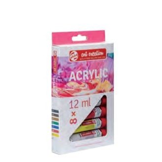 Talens - 9021708M pintura para manualidades Pintura acrílica 12 ml 8 pieza(s)