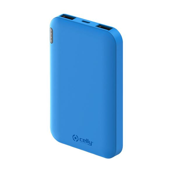 Celly - PBE5000 batería externa Azul Ión de litio 5000 mAh