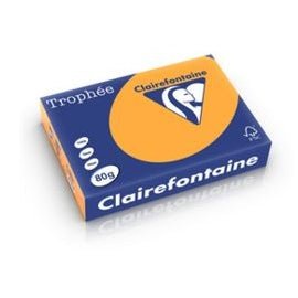 Clairefontaine - 1878C papel para impresora de inyección de tinta A4 (210x297 mm) 500 hojas Naranja