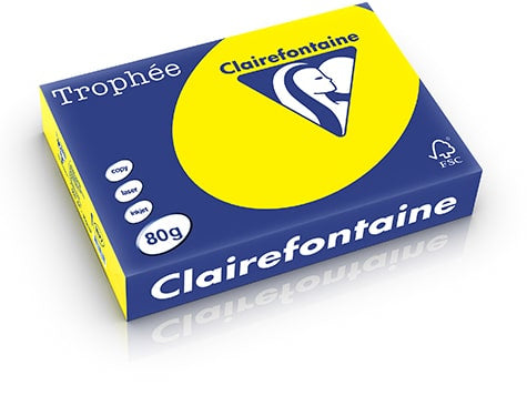 Clairefontaine - 1774C papel para impresora de inyección de tinta A4 (210x297 mm) Brillo Azul