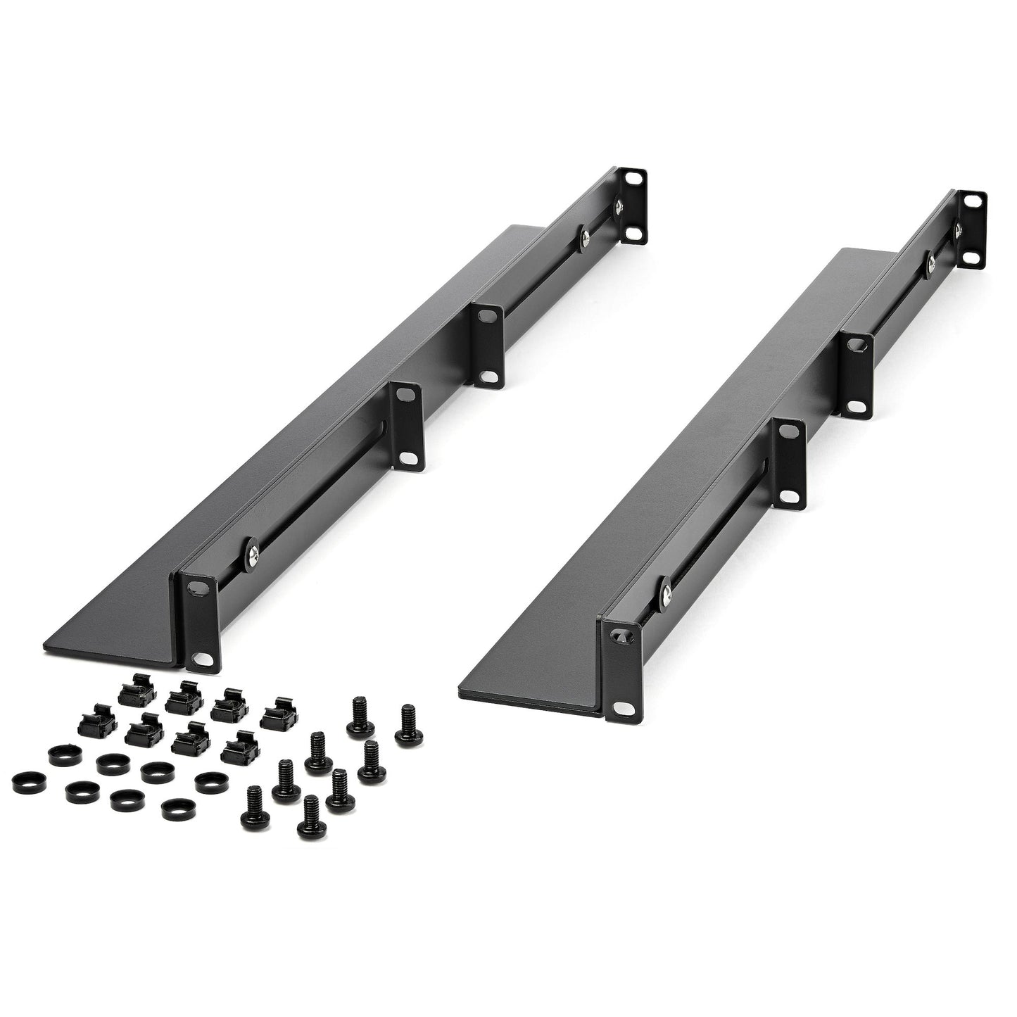 StarTech.com - Carriles 1U de 19 pulgadas para Rack para Servidores con 4 Columnas - Profundidad Ajustable de 60 9cm a 91 4cm/24" a 36" - Carriles Universales HPE ProLiant Dell PowerEdge