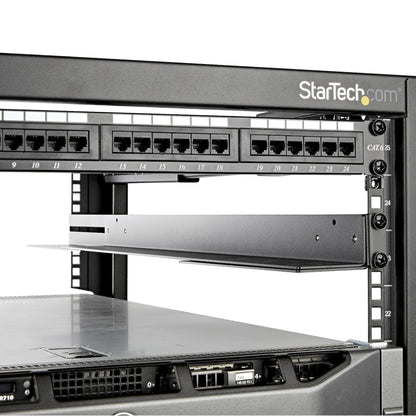 StarTech.com - Carriles 1U de 19 pulgadas para Rack para Servidores con 4 Columnas - Profundidad Ajustable de 60 9cm a 91 4cm/24" a 36" - Carriles Universales HPE ProLiant Dell PowerEdge