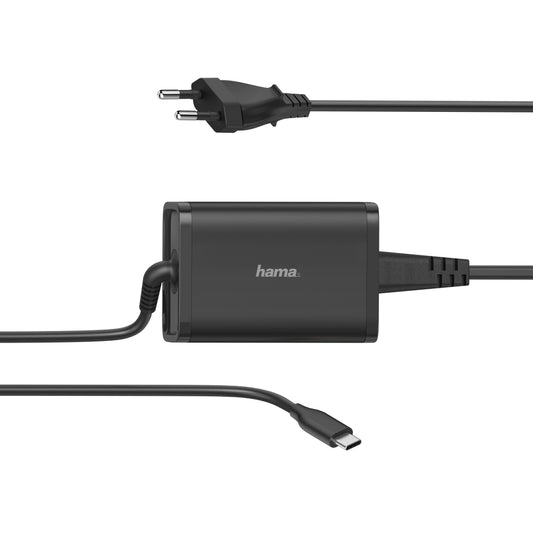 Hama - Cargador universal portátil USB-C  de 5-20V/65W