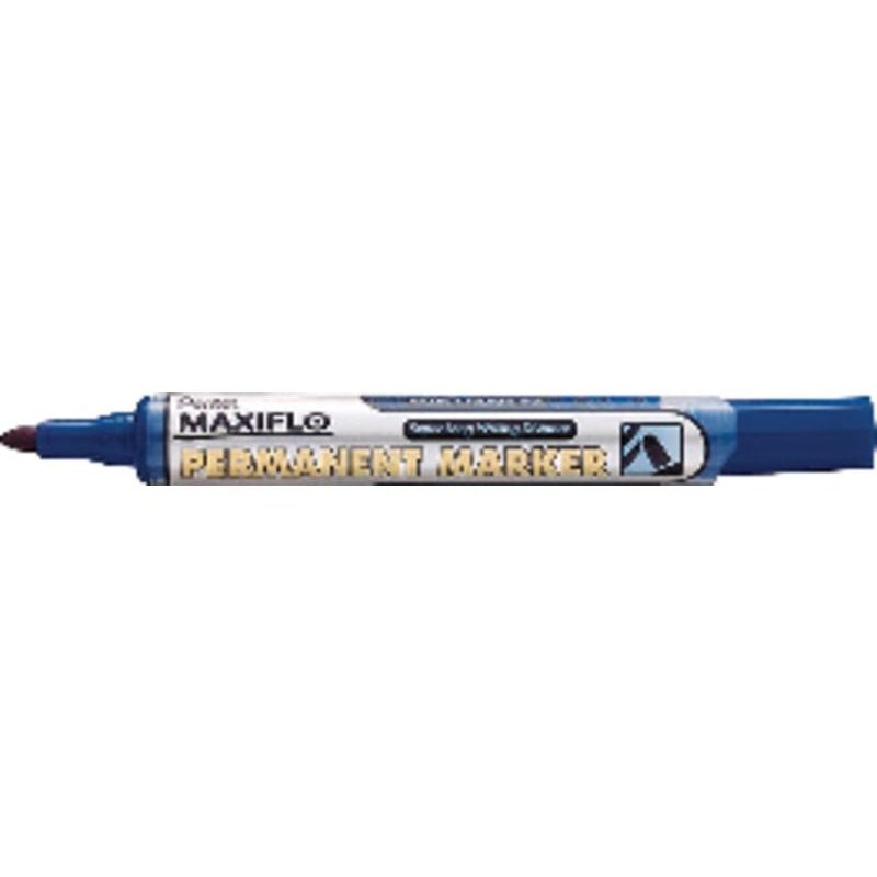 Pentel - PEN MARC PERM MAXIFLO PTA CON AZ NLF50-C