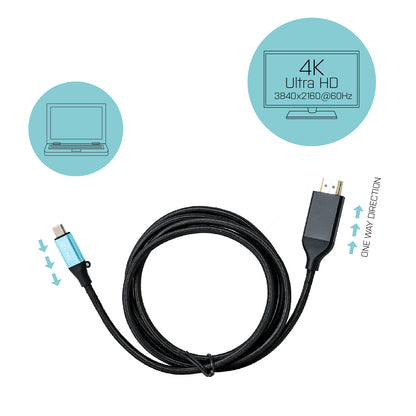 i-tec - USB-C HDMI Cable Adapter 4K / 60 Hz 200cm