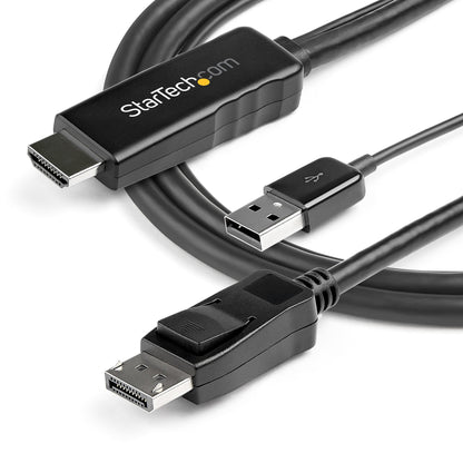 StarTech.com - Cable de 2m HDMI a DisplayPort - 4K 30Hz