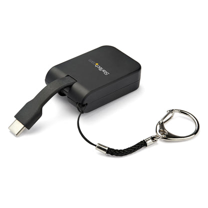 StarTech.com - Adaptador Portátil USB-C a HDMI - con Enlace Tipo Llavero de Conexión Fácil y Rápida