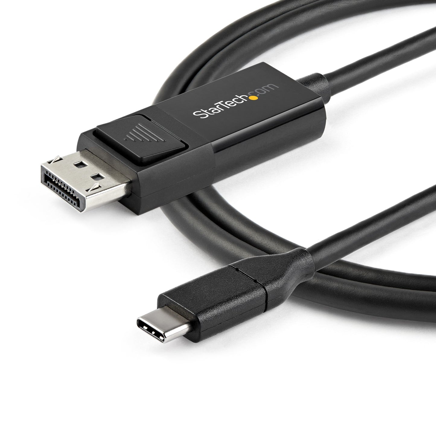 StarTech.com - Cable de 1m USB C a DisplayPort 1.2 de 4K a 60Hz - Cable Adaptador de Vídeo Bidireccional DP a USB-C o USB-C a DP Reversible - HBR2/HDR - Cable de Monitor USB tipo C/TB3