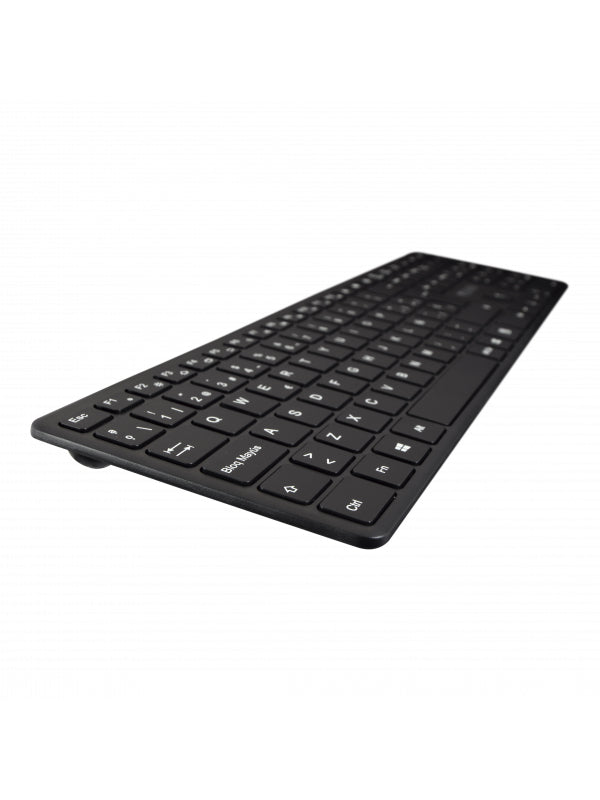 V7 - Teclado Bluetooth KW550ESBT de 2 4 GHz  modo dual  QWERTY español: negro