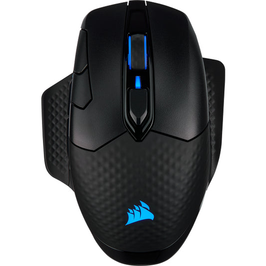 Corsair - DARK CORE RGB SE ratón Juego mano derecha RF Wireless + Bluetooth + USB Type-A Óptico 18000 DPI