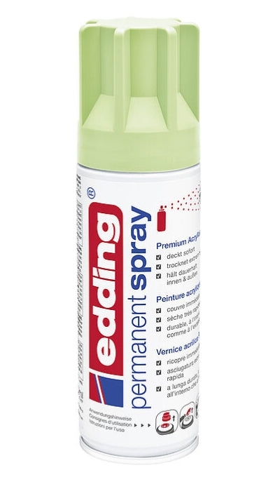 Edding - 5200 pintura acrílica 200 ml Verde Bote de spray