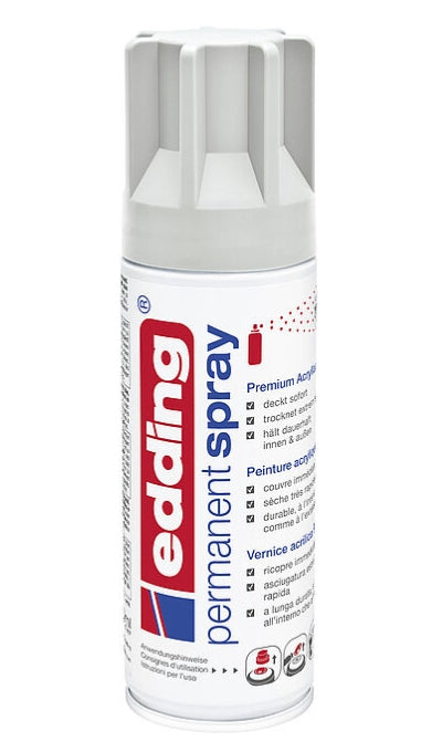 Edding - 5200 pintura acrílica 200 ml Gris Bote de spray